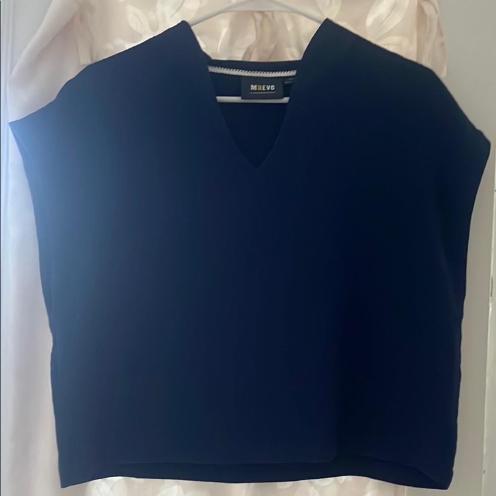 Women's Blue Tunic style Top